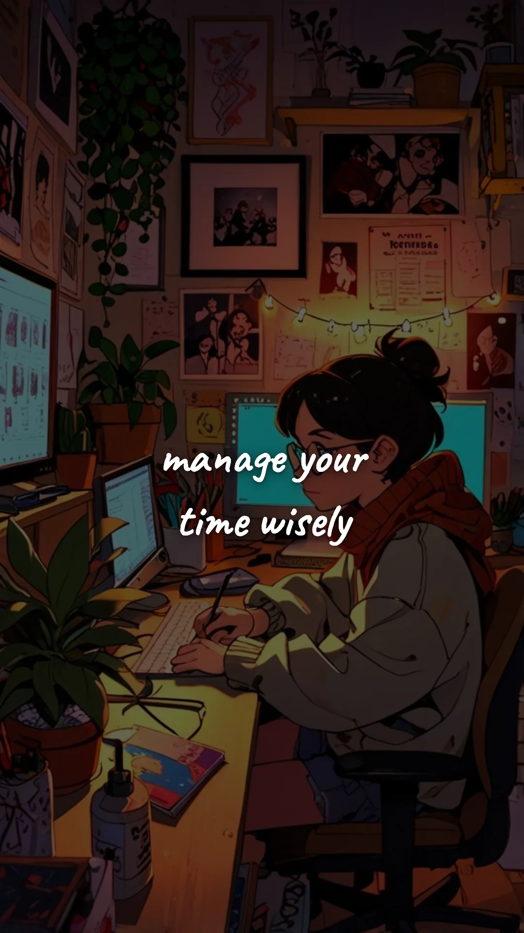 Manage your time wisely. — career motivation wallpaper