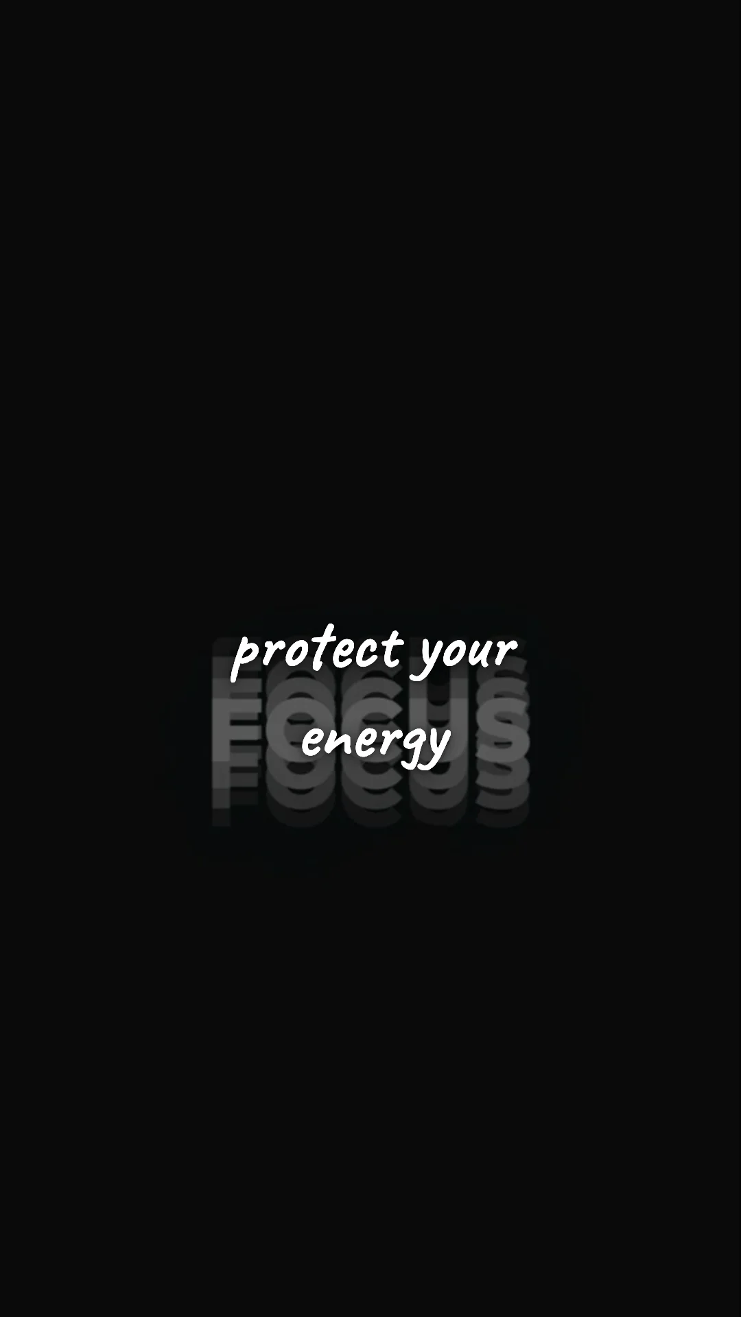 Protect your energy. — career motivation wallpaper