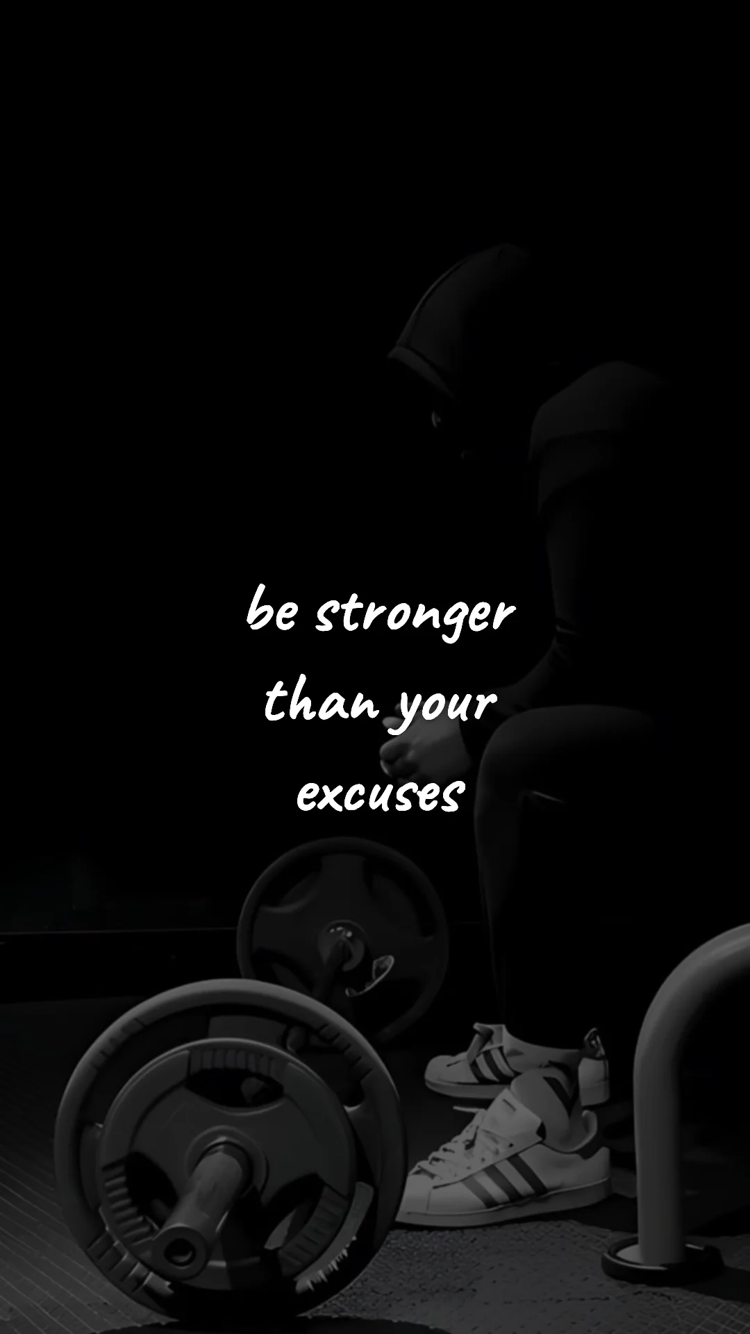 Be stronger than your excuses. — discipline & mental toughness wallpaper