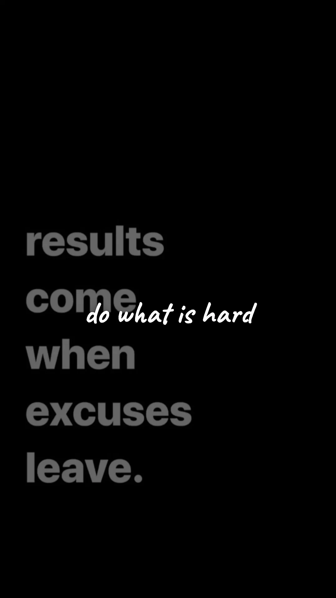 Do what is hard. — discipline & mental toughness wallpaper