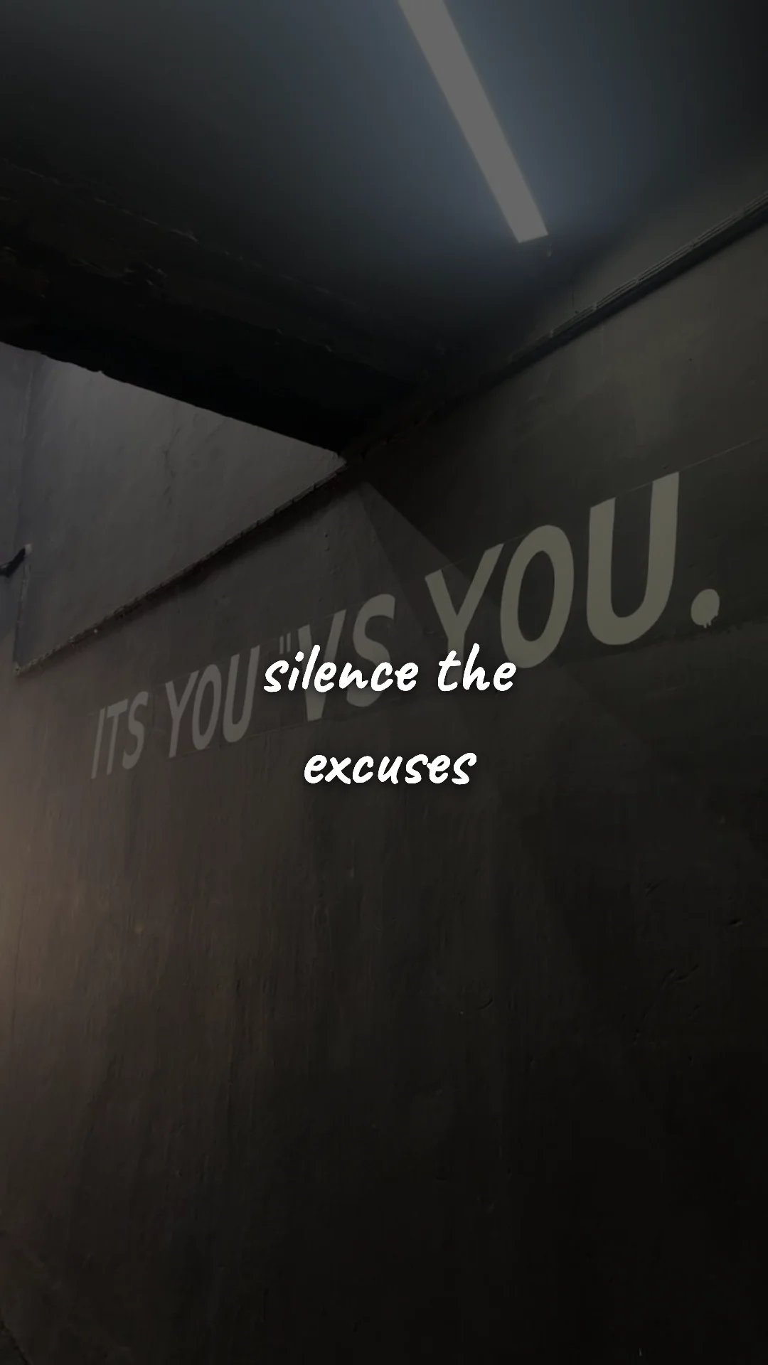 Silence the excuses. — discipline & mental toughness wallpaper