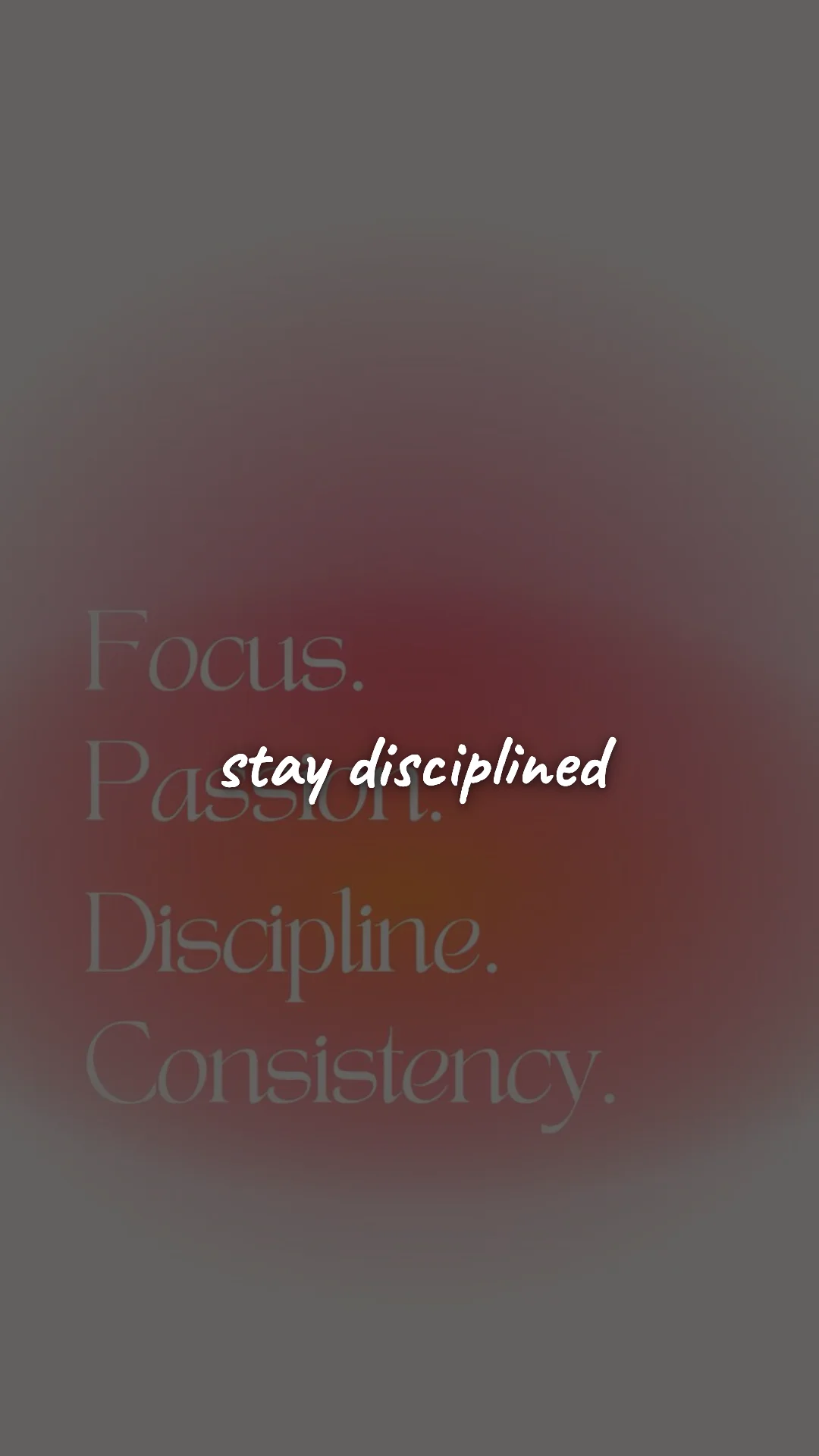 Stay disciplined. — discipline & mental toughness wallpaper