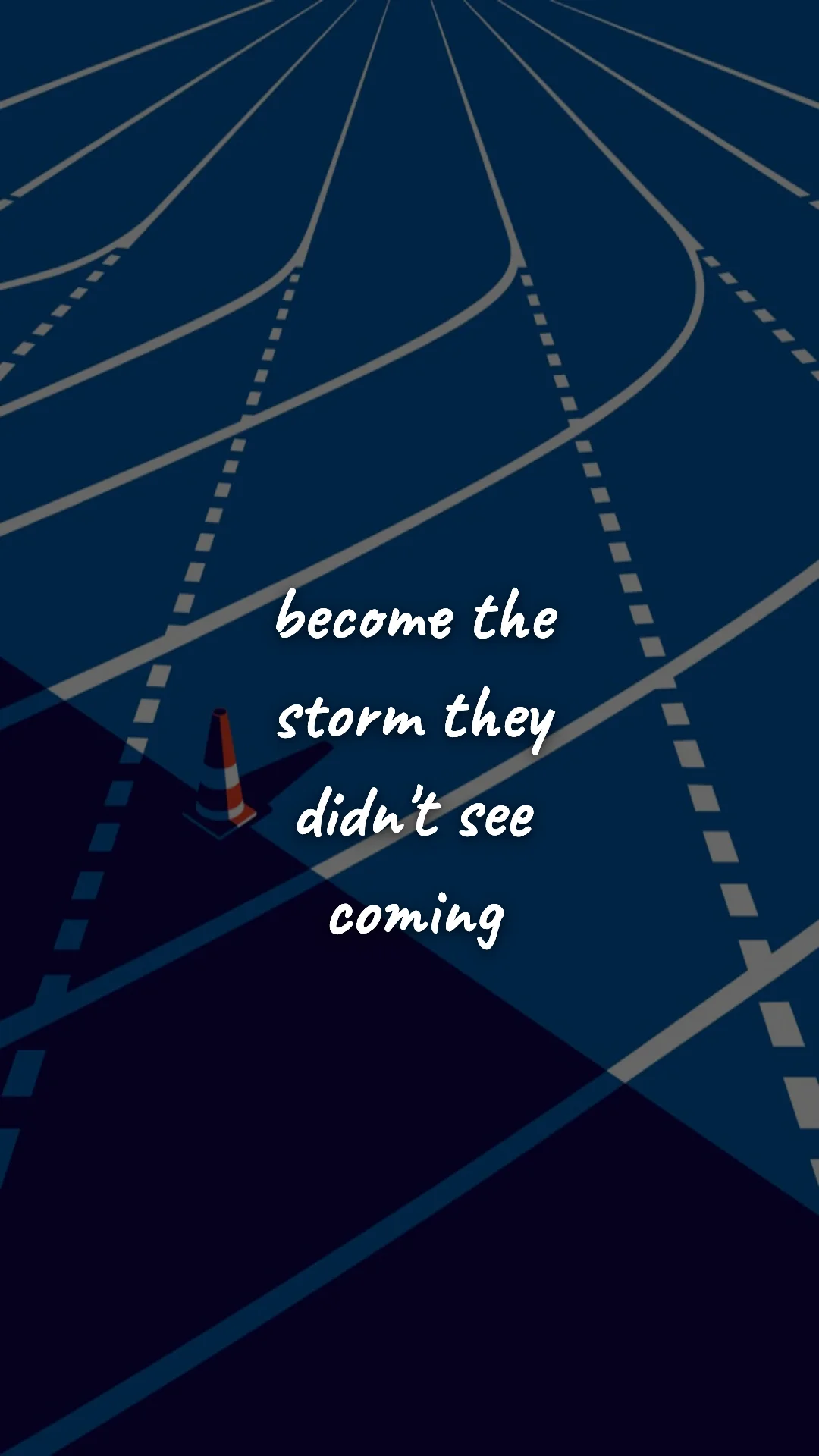 Become the storm they didn't see coming. — gym & fitness motivation wallpaper