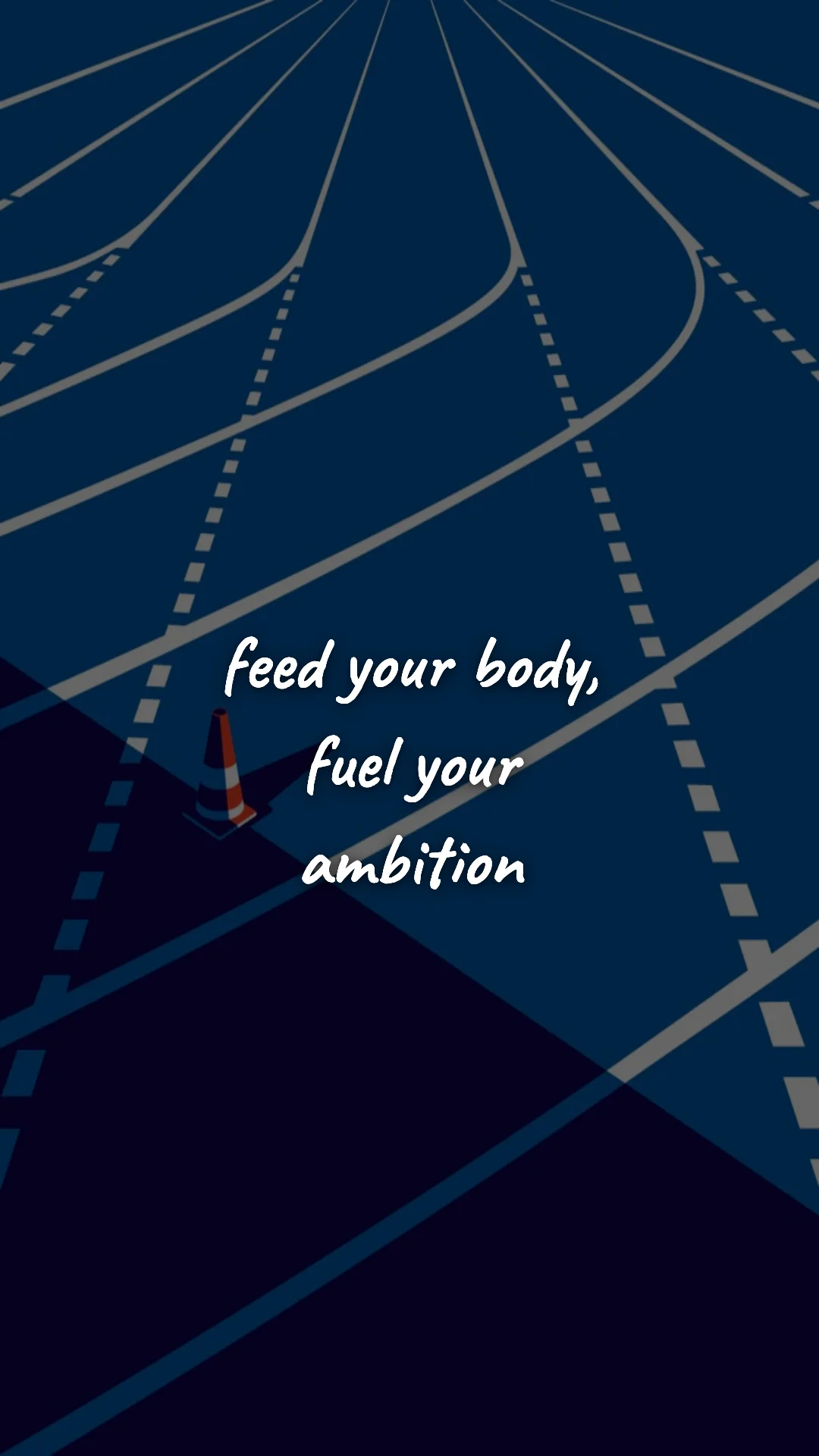 Feed your body, fuel your ambition. — gym & fitness motivation wallpaper
