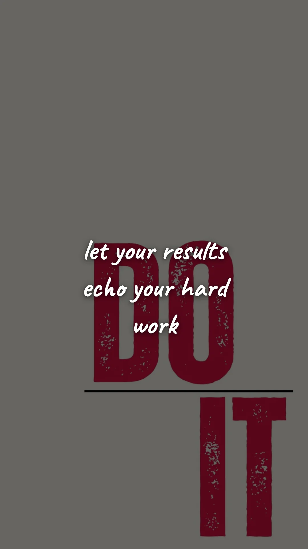 Let your results echo your hard work. — gym & fitness motivation wallpaper