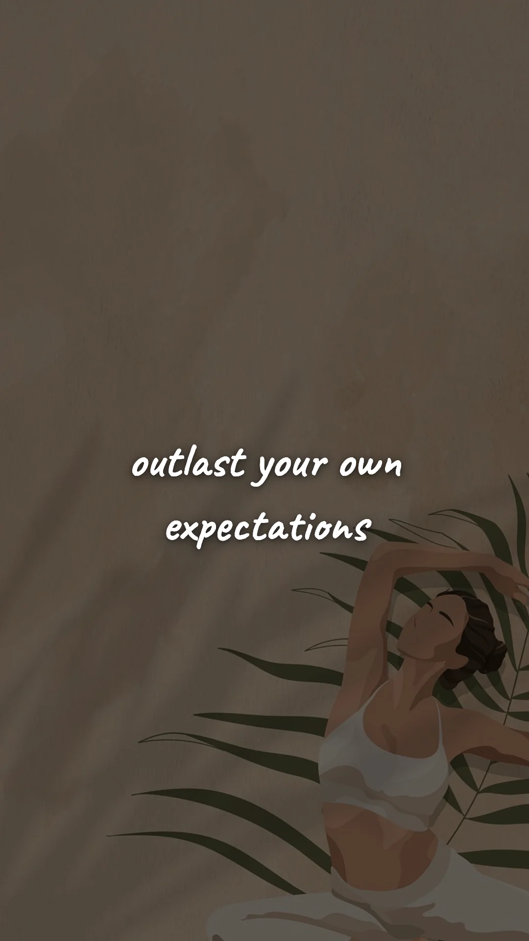 Outlast your own expectations. — gym & fitness motivation wallpaper