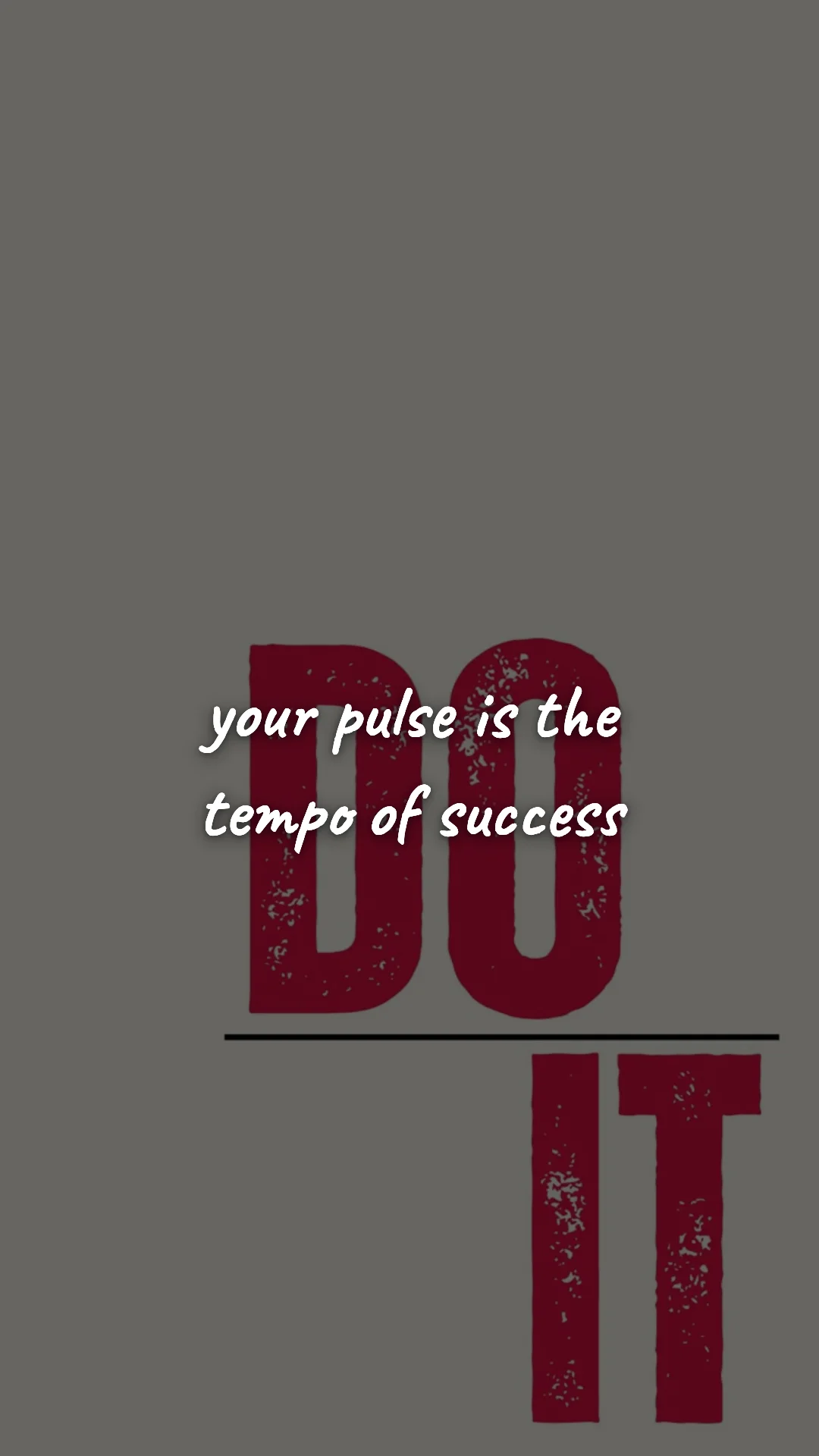 Your pulse is the tempo of success. — gym & fitness motivation wallpaper