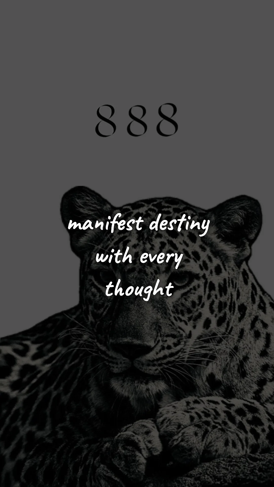 Manifest destiny with every thought. — manifestation & vision wallpaper