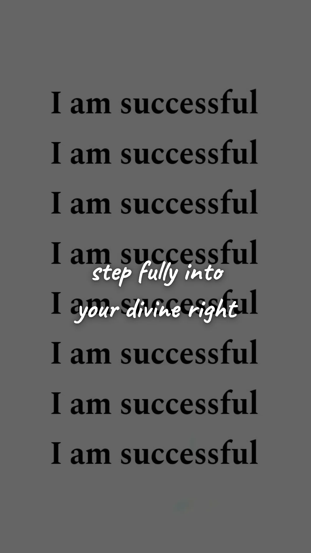 Step fully into your divine right. — manifestation & vision wallpaper
