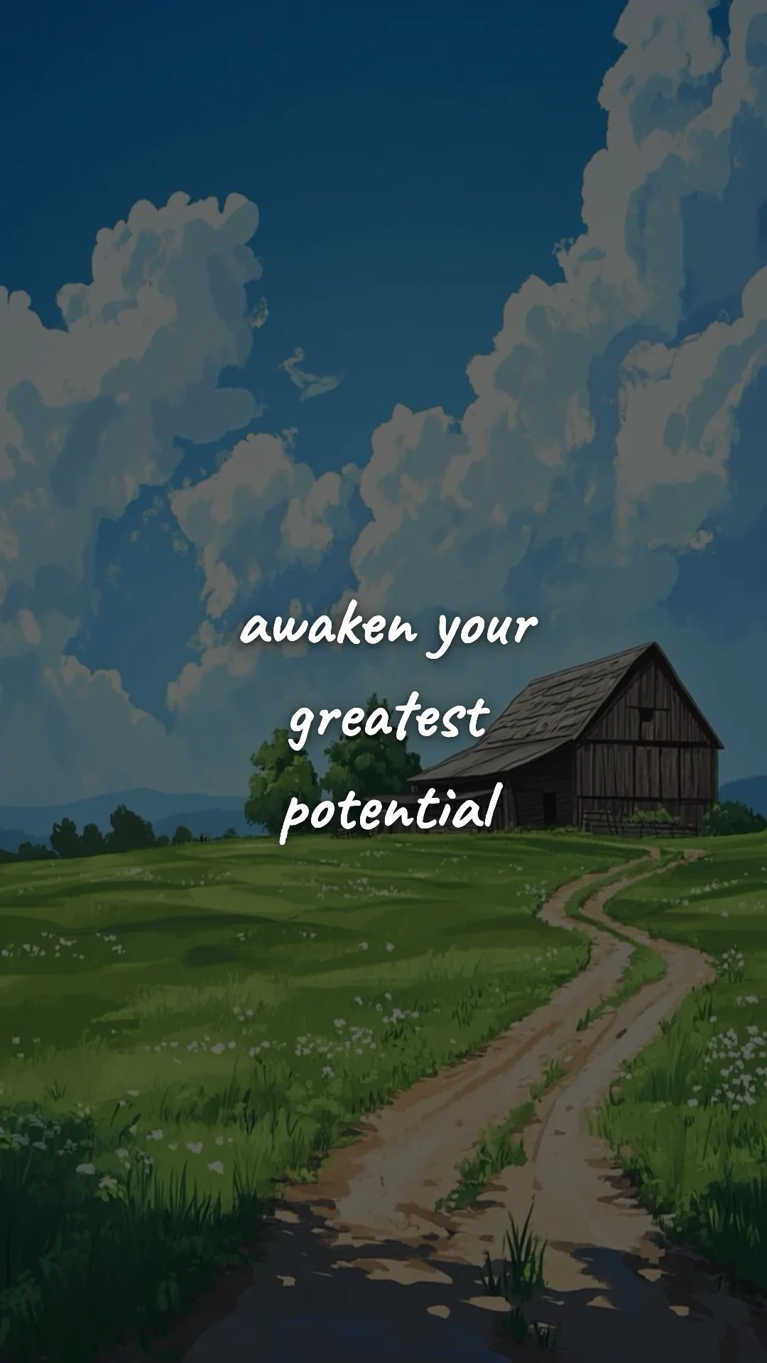 Awaken your greatest potential. — discipline & self-growth wallpaper