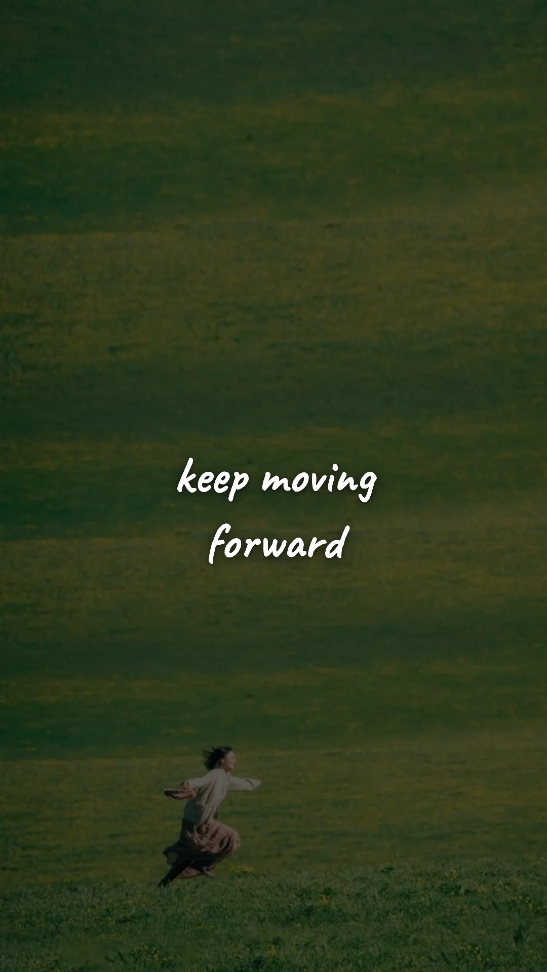 Keep moving forward. — discipline & self-growth wallpaper