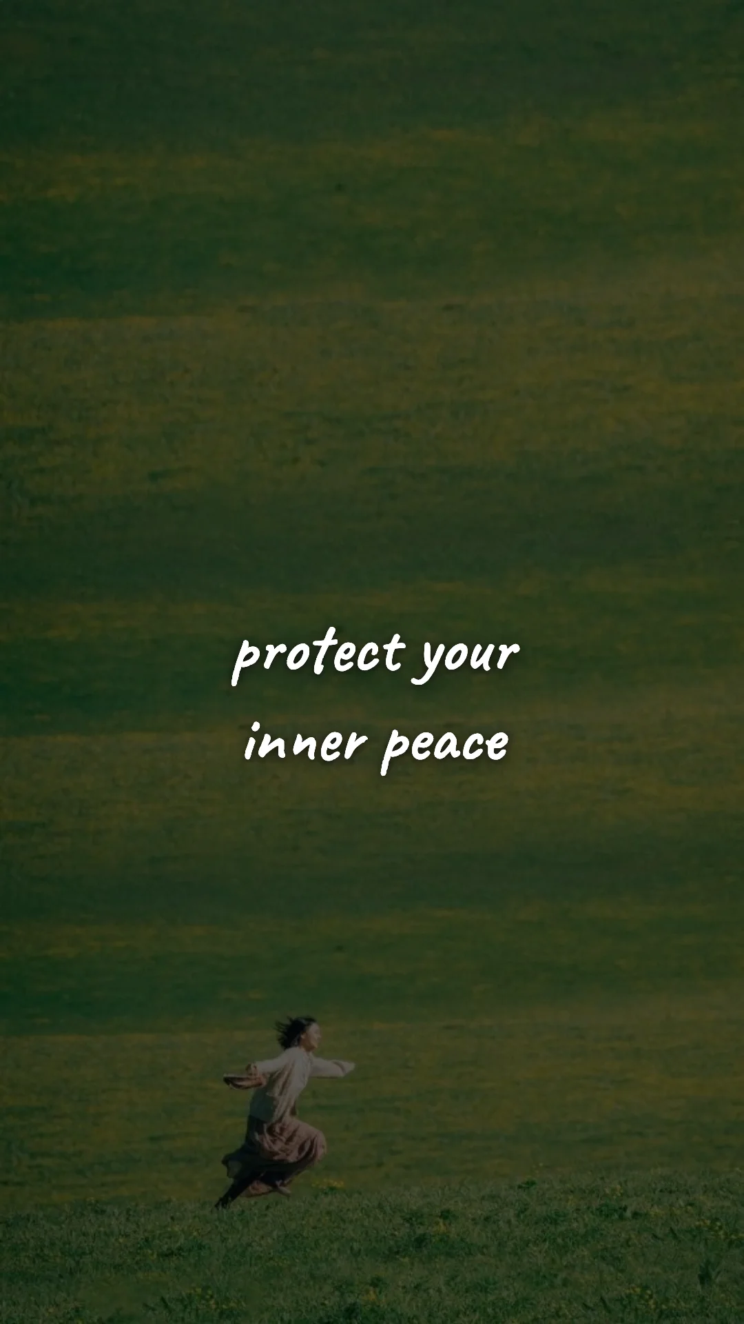 Protect your inner peace. — discipline & self-growth wallpaper