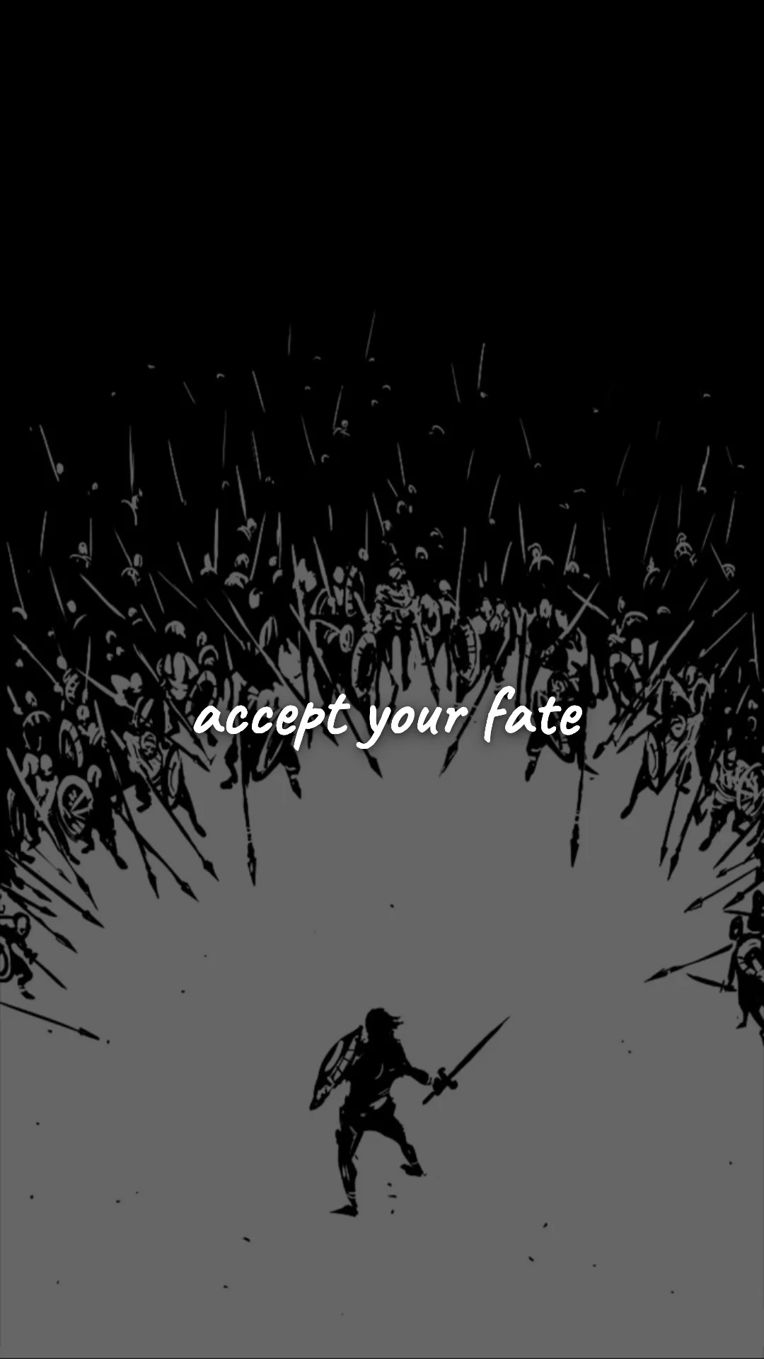 Accept your fate. — stoic philosophy & daily wisdom wallpaper