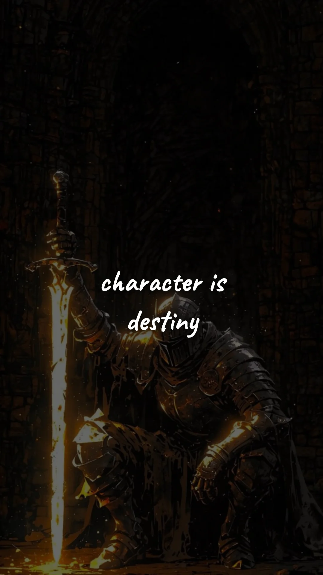 Character is destiny. — stoic philosophy & daily wisdom wallpaper