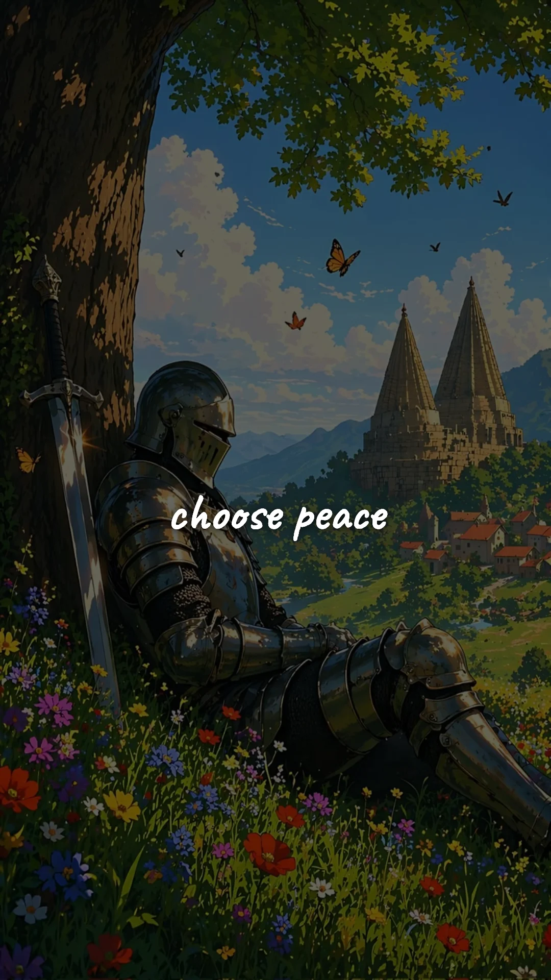 Choose peace. — stoic philosophy & daily wisdom wallpaper