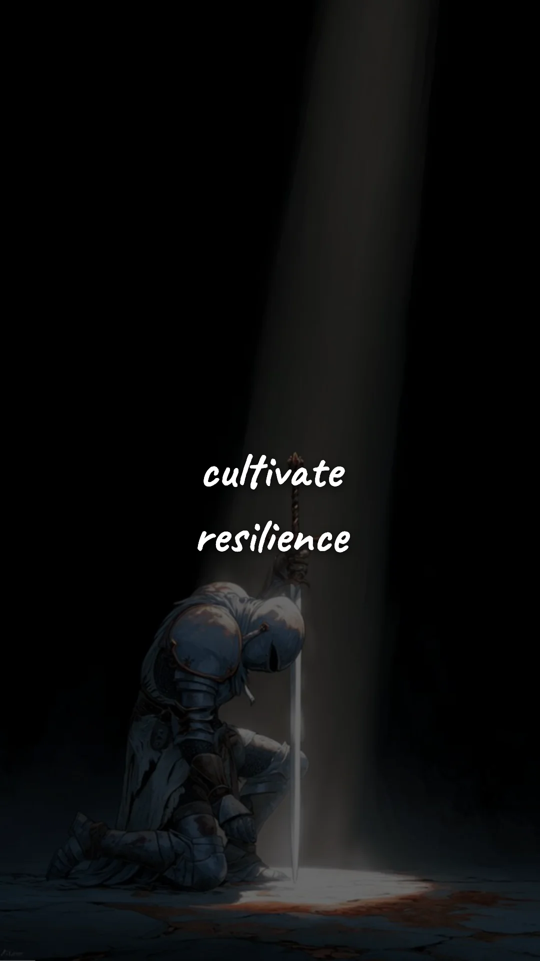 Cultivate resilience. — stoic philosophy & daily wisdom wallpaper