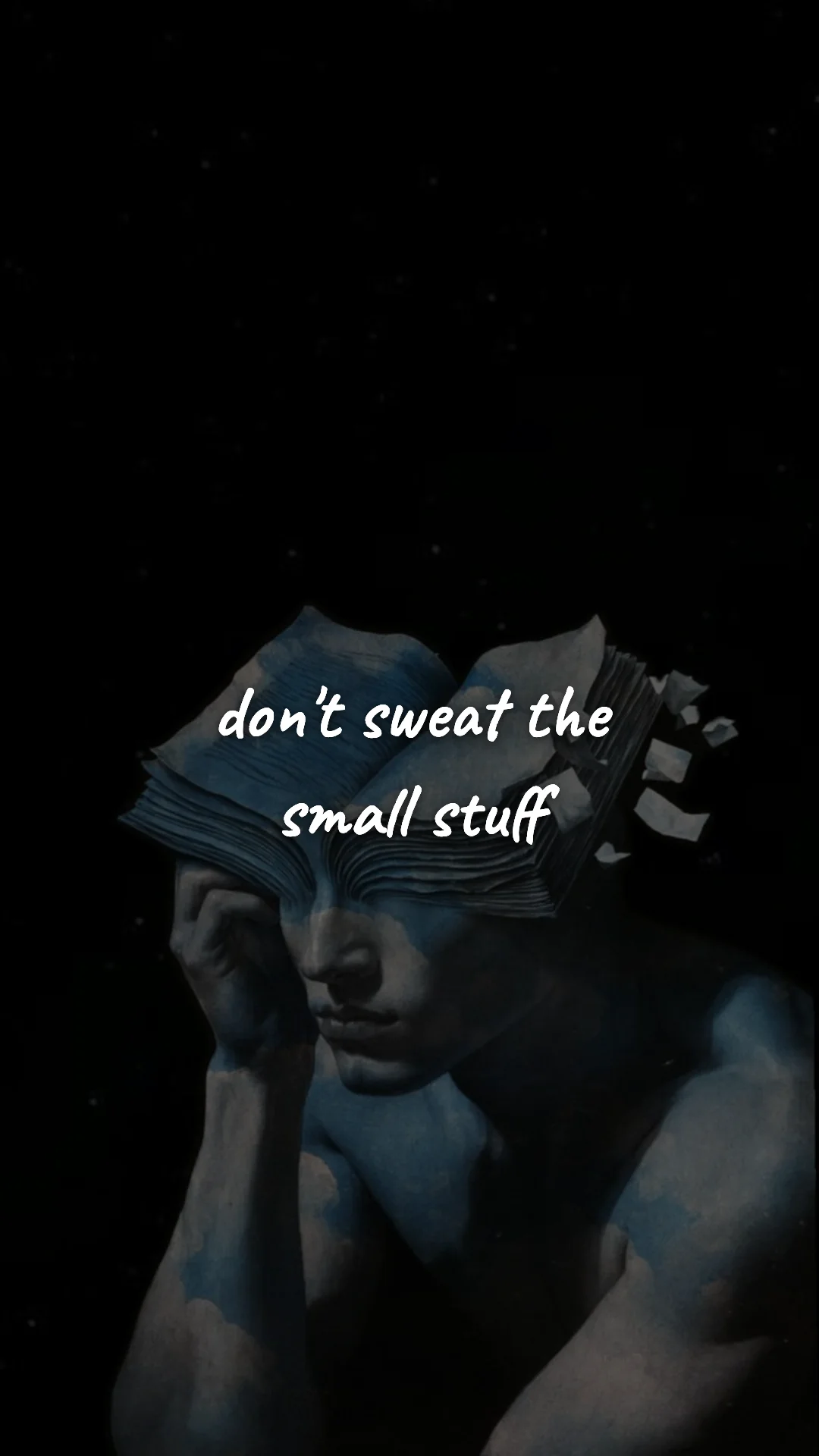 Don't sweat the small stuff. — stoic philosophy & daily wisdom wallpaper