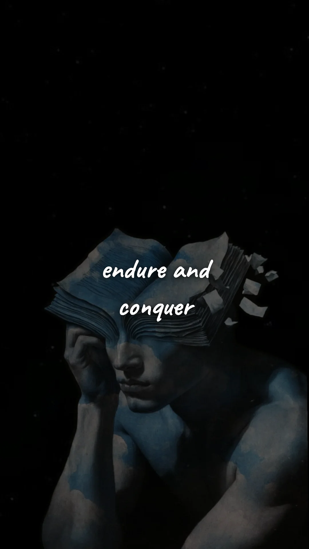 Endure and conquer. — stoic philosophy & daily wisdom wallpaper
