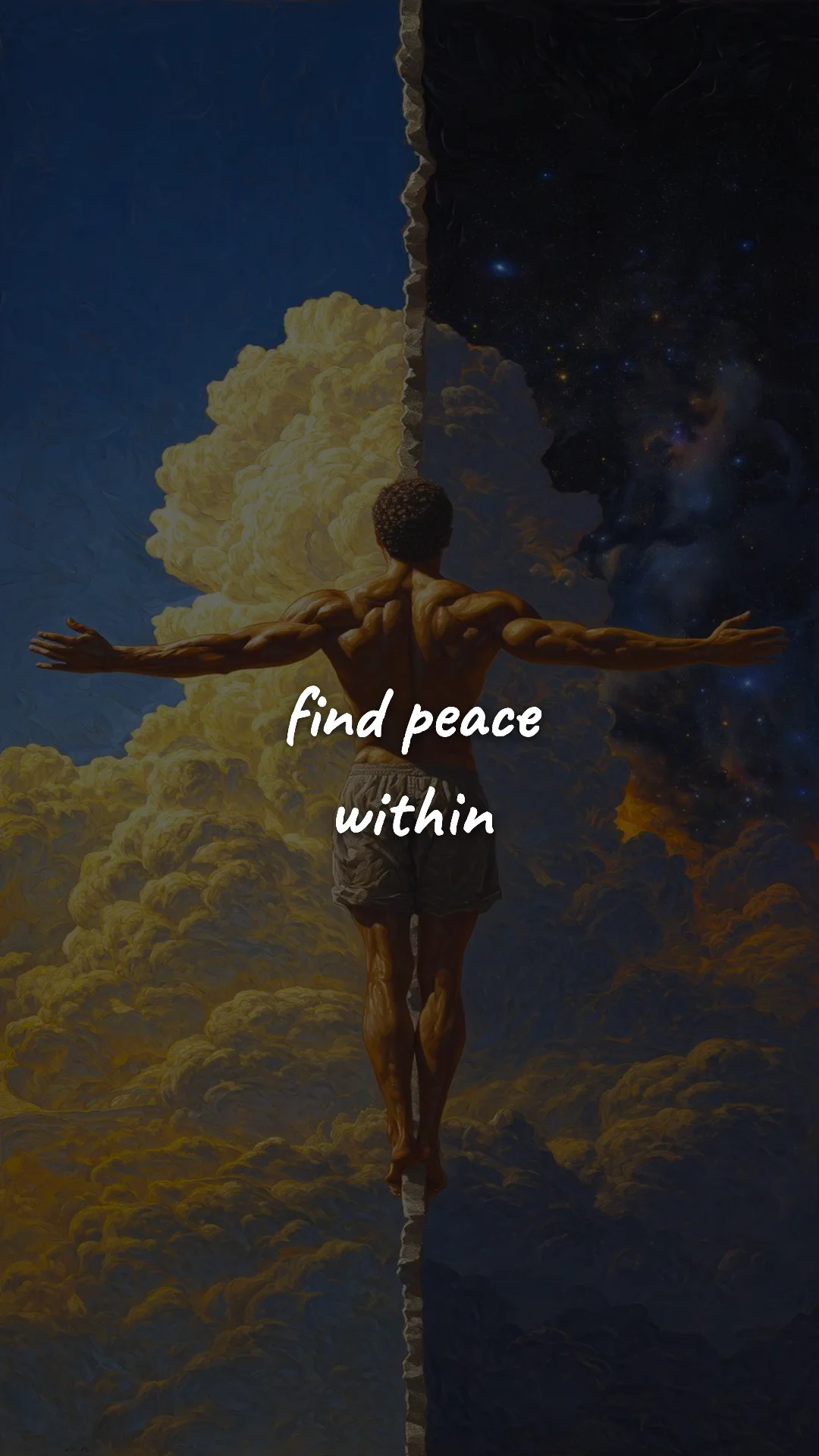 Find peace within. — stoic philosophy & daily wisdom wallpaper