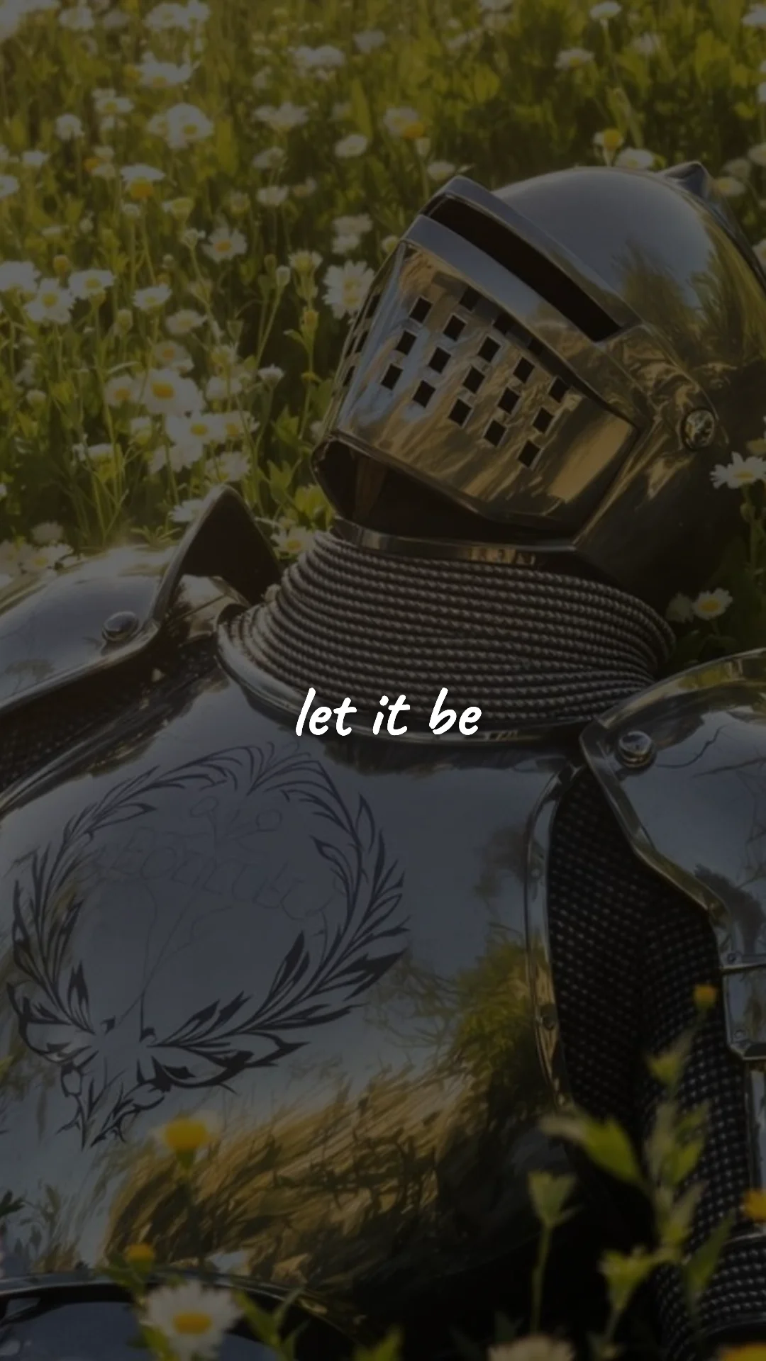 Let it be. — stoic philosophy & daily wisdom wallpaper