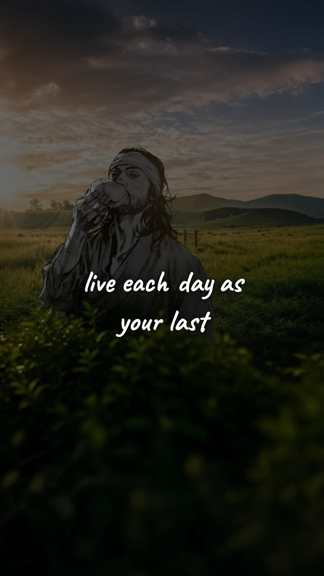 Live each day as your last. — stoic philosophy & daily wisdom wallpaper
