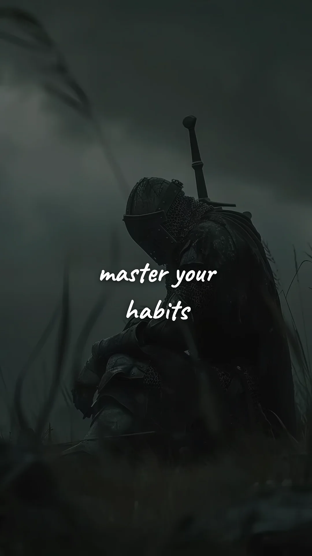 Master your habits. — stoic philosophy & daily wisdom wallpaper