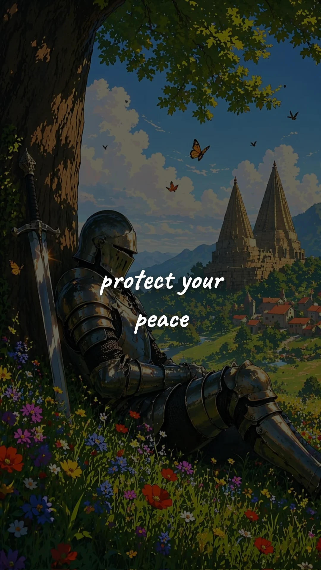 Protect your peace. — stoic philosophy & daily wisdom wallpaper