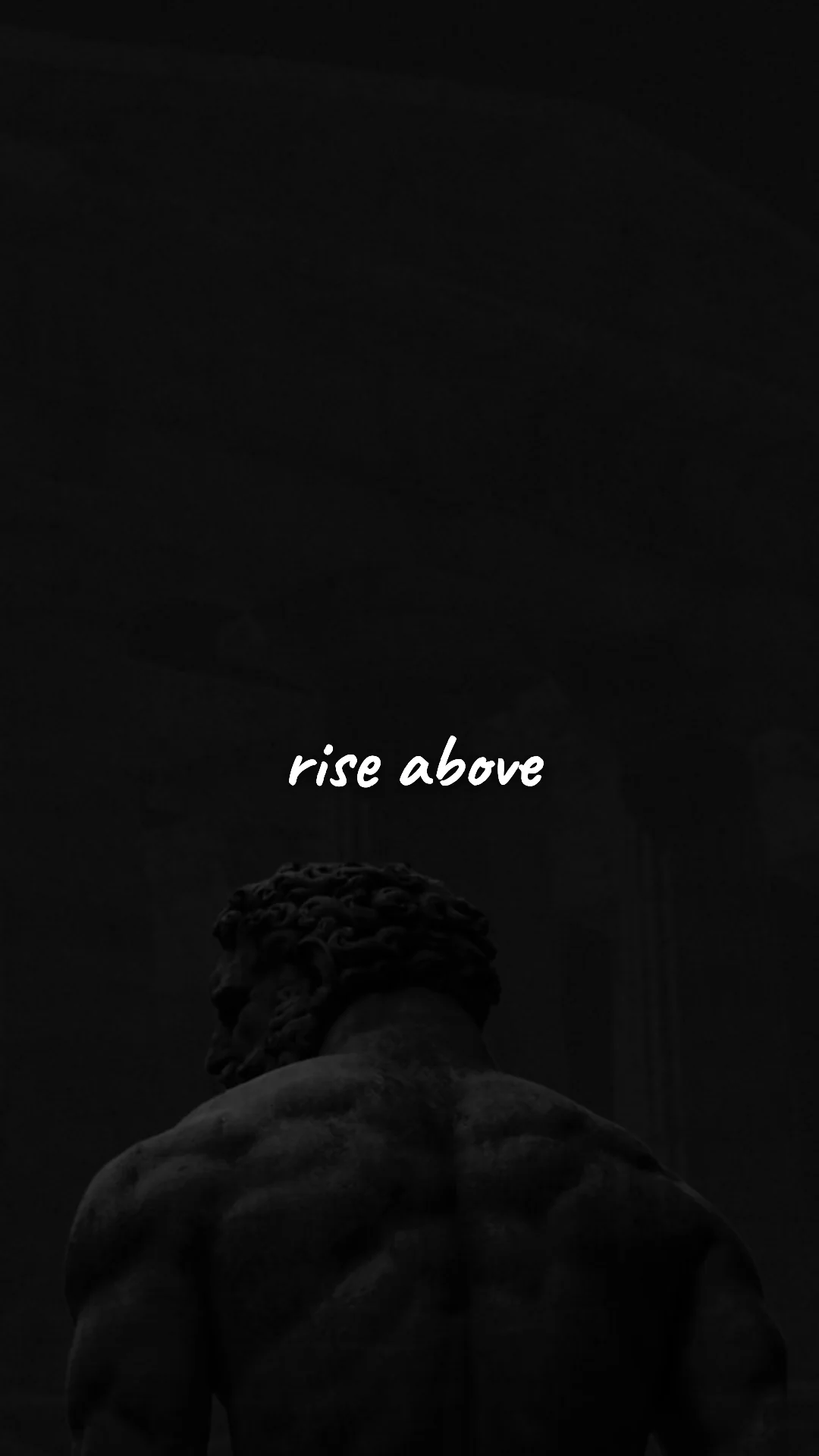Rise above. — stoic philosophy & daily wisdom wallpaper