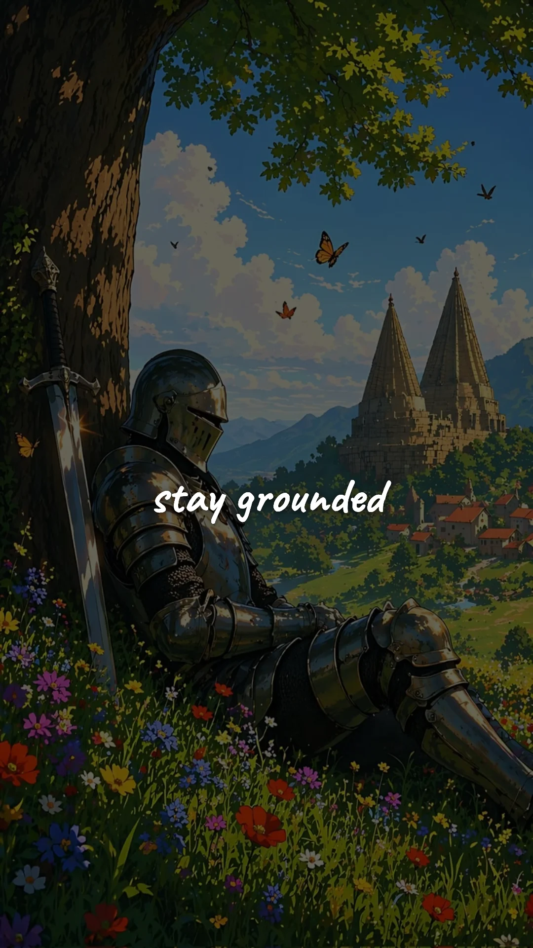 Stay grounded. — stoic philosophy & daily wisdom wallpaper
