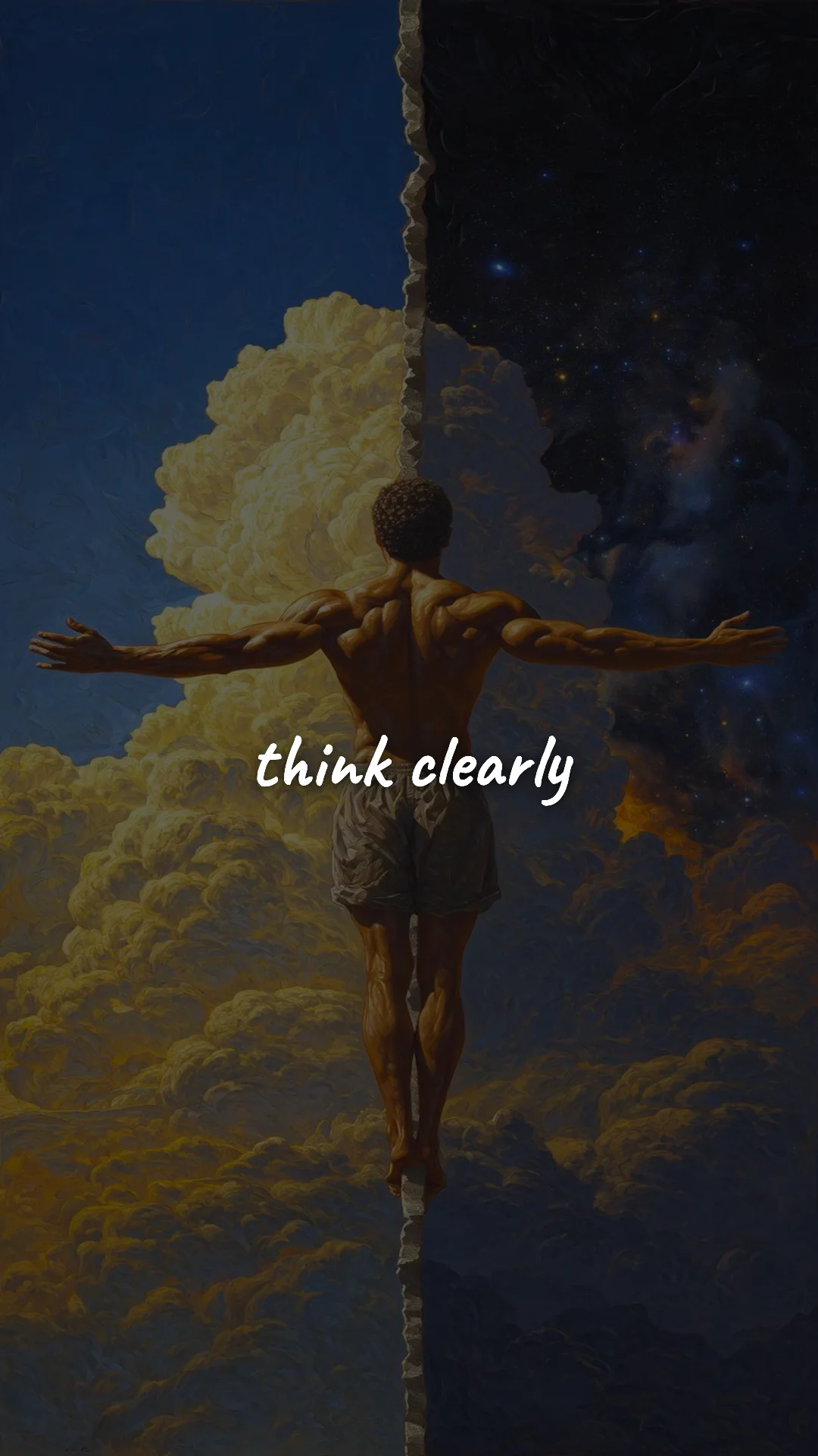 Think clearly. — stoic philosophy & daily wisdom wallpaper