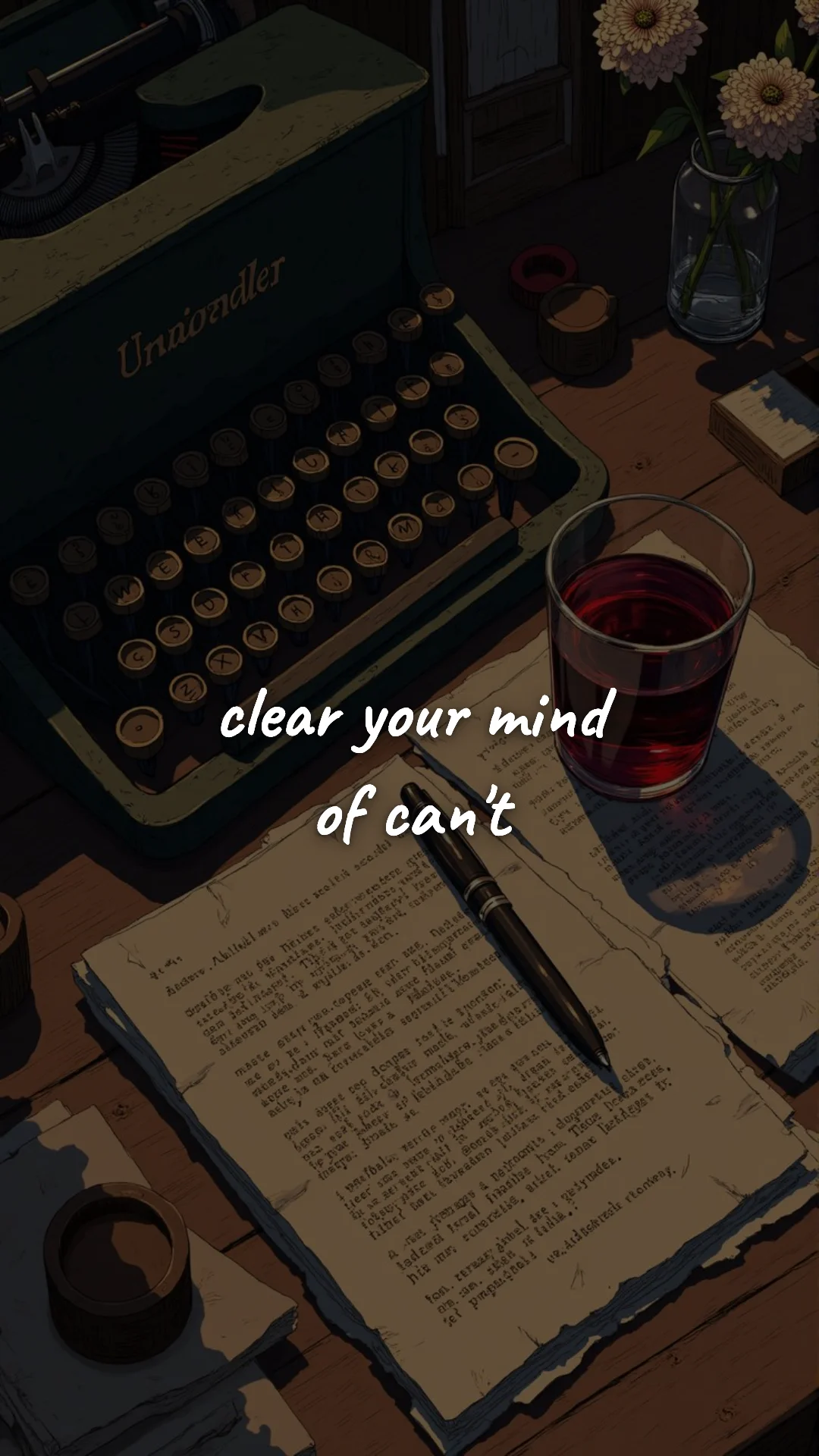 Clear your mind of can't. — study & student motivation wallpaper