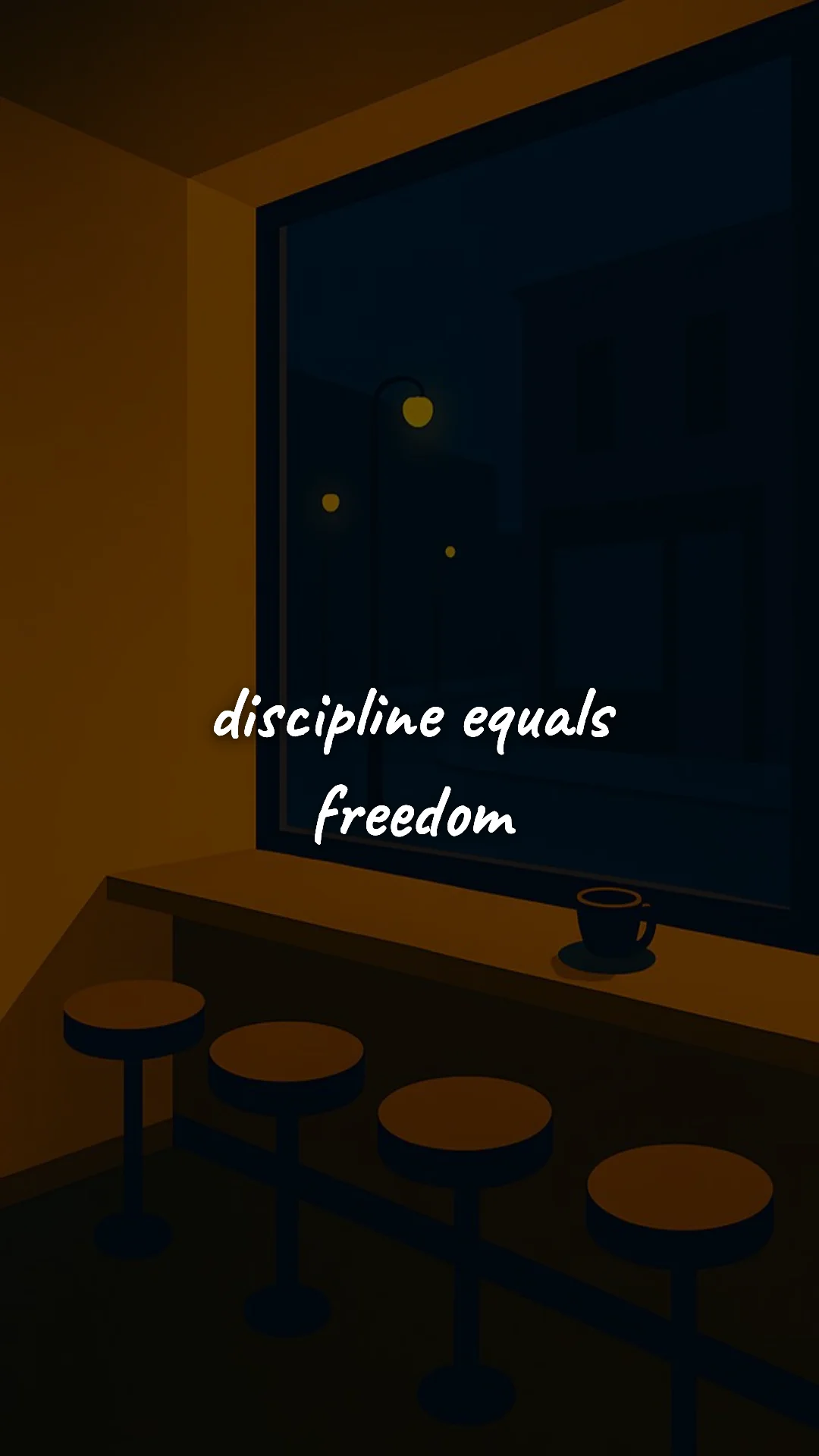 Discipline equals freedom. — study & student motivation wallpaper