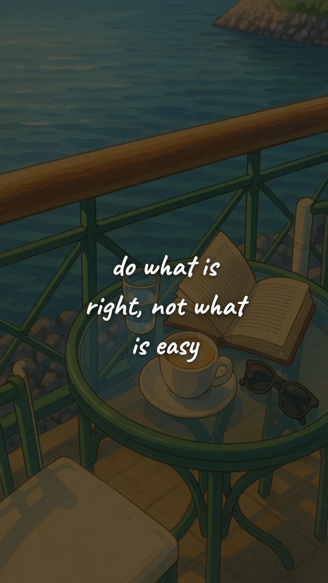 Do what is right, not what is easy. — study & student motivation wallpaper