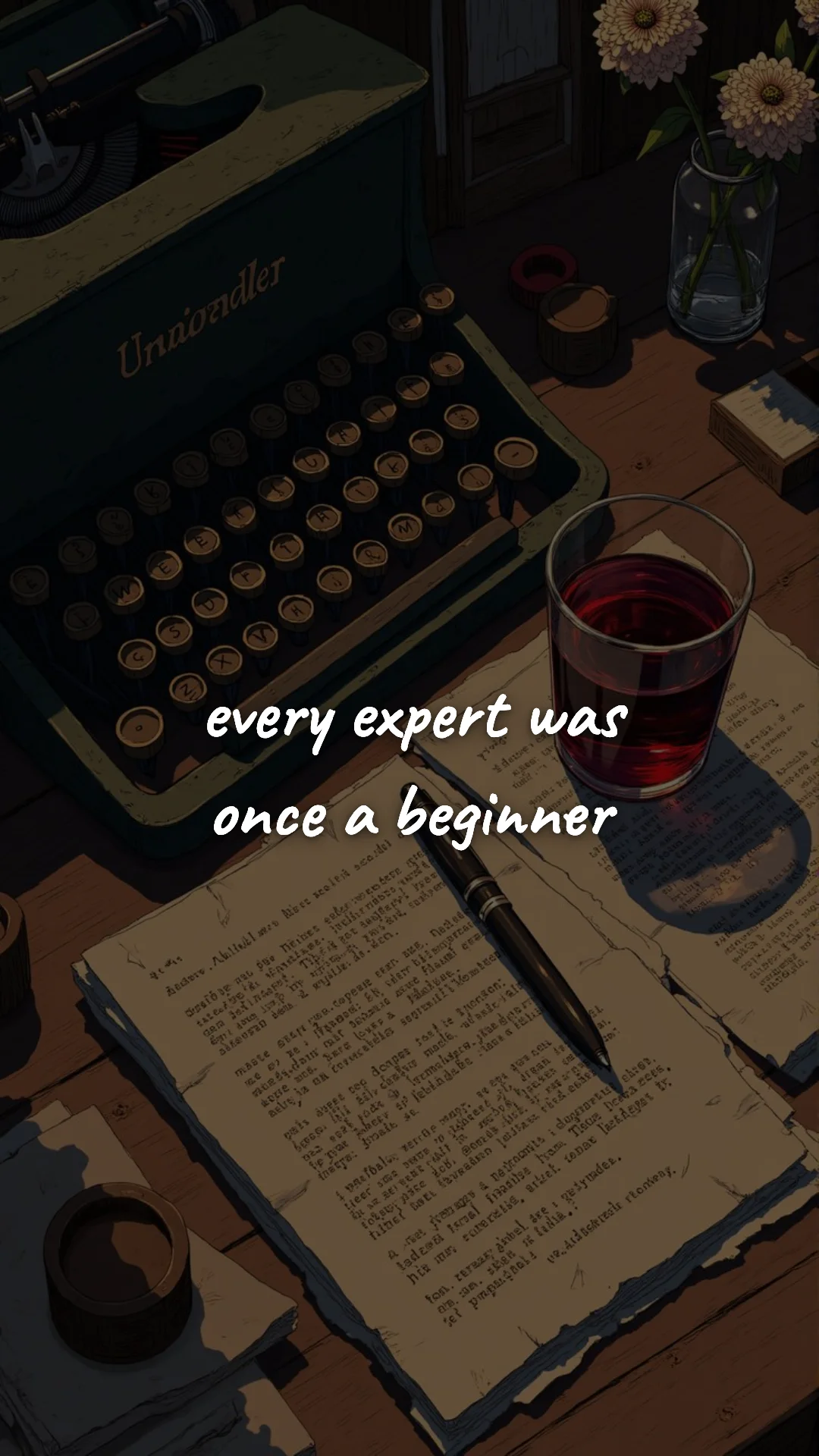 Every expert was once a beginner. — study & student motivation wallpaper