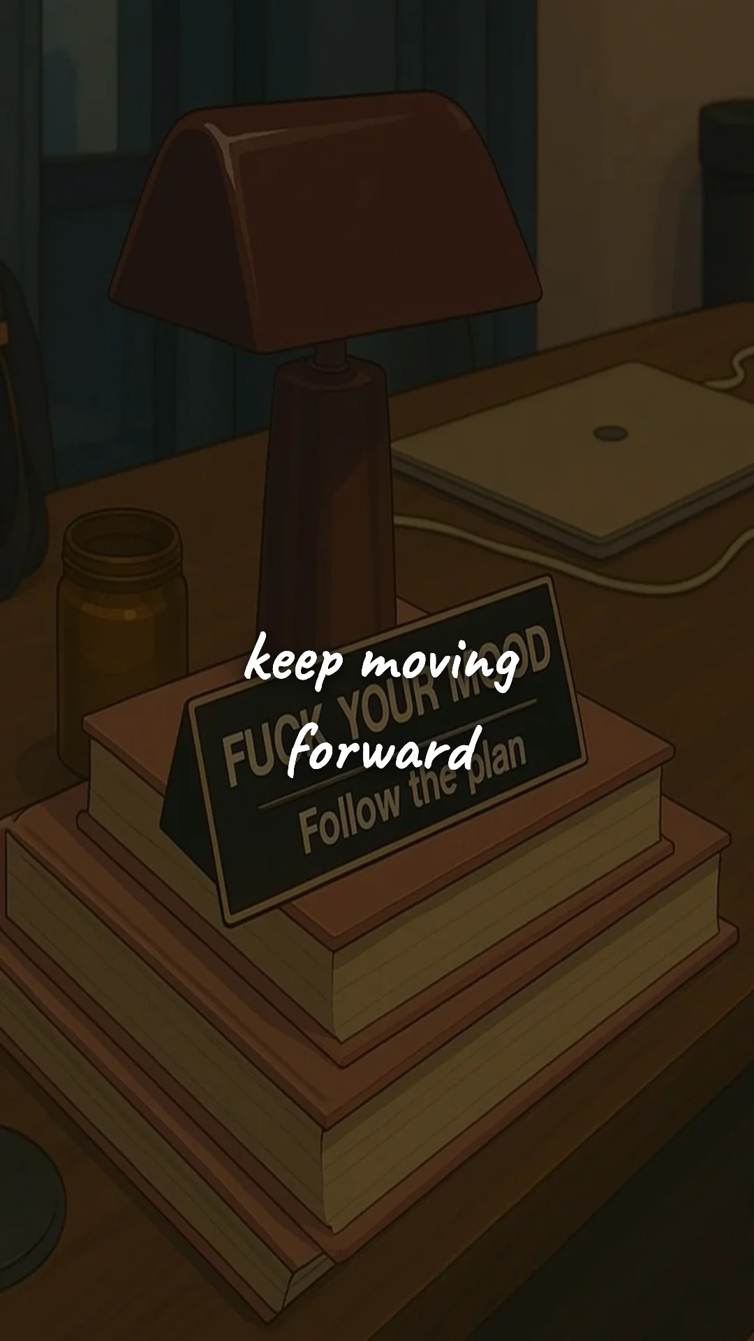 Keep moving forward. — study & student motivation wallpaper