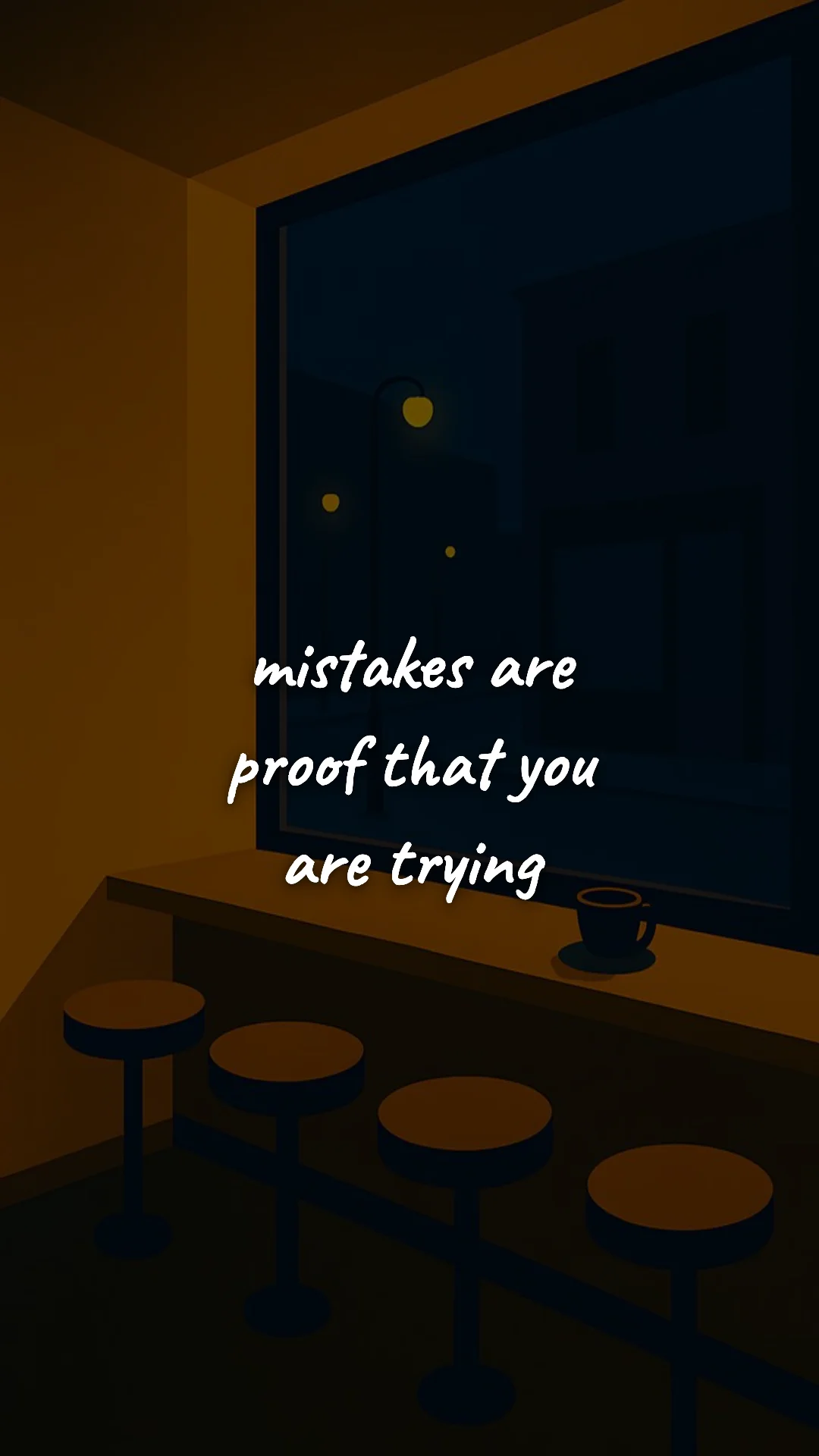 Mistakes are proof that you are trying. — study & student motivation wallpaper