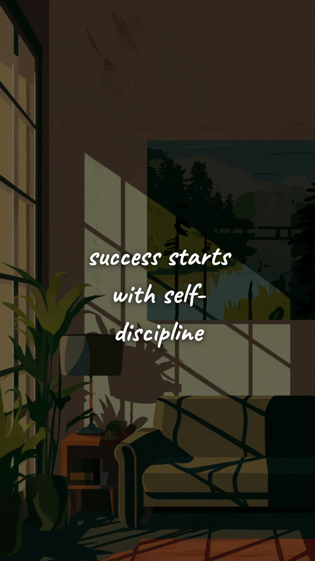 Success starts with self-discipline. — study & student motivation wallpaper